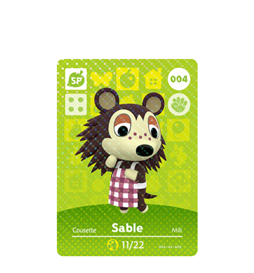 Tarjetas amiibo Animal Crossing serie 1, amiibo, Animal Crossing amiibo  cards