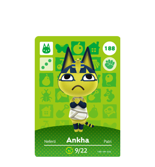 Cartes Amiibo Animal Crossing 2