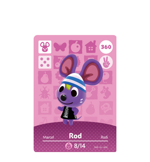 thumbnail image 2 of Resetti #309 Animal Crossing Amiibo Card – Series 4 – Authentic, Never Scanned, Mint From Pack 2 of 2